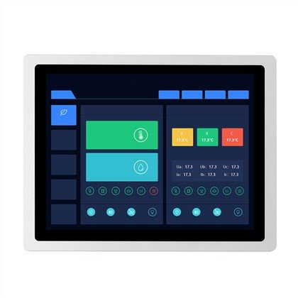 Industriel panelmonteret pc